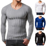 Knitted Tshirt Men Slim original