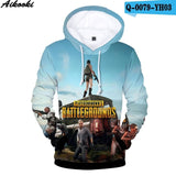 High Quality 3D Hoodies Men/women  PUBG