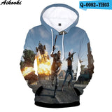 High Quality 3D Hoodies Men/women  PUBG