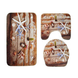 3pcs/set Plank Printed